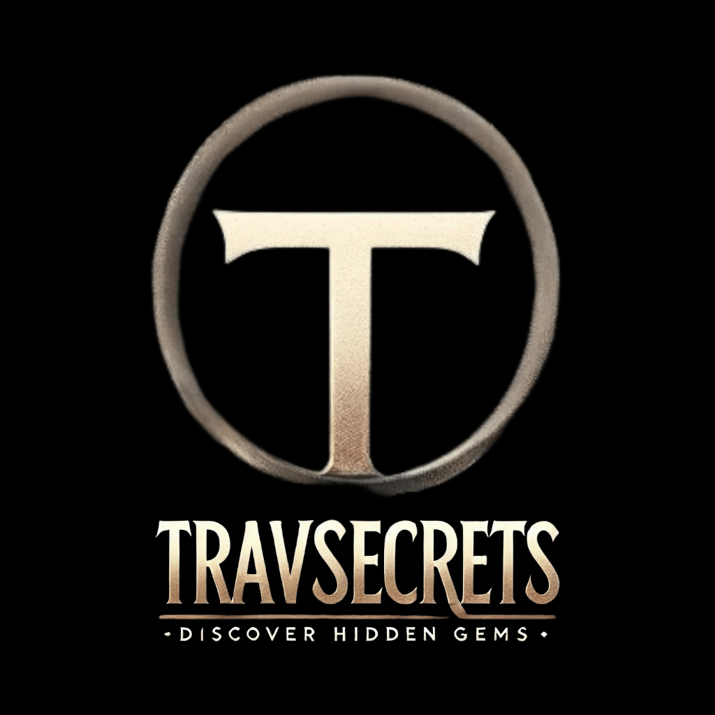 TravSecrets Logo - T Circled